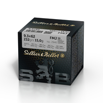 Sellier & Bellot FMJ Bulk 15g/232gr (50kpl rasia) 9,3*62