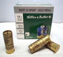 Sellier & Bellot Skeet Gold Medal 9/2,00 mm 24g (25kpl rasia) 12/70