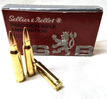 Sellier&Bellot HPBT 5,0 g/77 gr (20kpl rasia) .223 REM