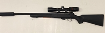 Tikka T1X 17 HMR vasen. Tarjous paketti