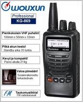 Wouxun KG-869 VHF puhelin